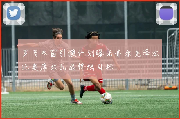 罗马冬窗引援计划曝光齐尔克泽法比奥席尔瓦成锋线目标